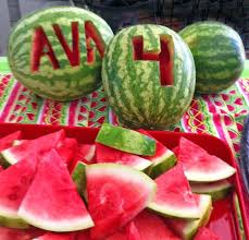 Watermelon Party Ava Is 4 Chickabug Watermelon Birthday Parties Watermelon Party Watermelon Birthday