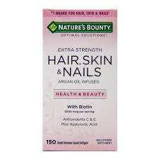 Check spelling or type a new query. Nature S Bounty Optimal Solutions Extra Strength Hair Skin Nails 150 Liquid Softgels Evitamins Com