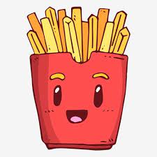 Smile Smiling Fries French Fries French Fries Smile Fries Clipart Cartoon Cartoon Fries Png And Vector With Transparent Background For Free Download French Fries Cartoon Cute Drawings