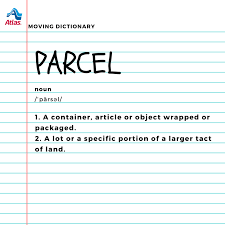This Week S Wordoftheweek Is Parcel Find The Definitions Of Everything From Abnormal Sale To Zoning In This Easy To Use Mo Moving Tips Moving Dictionary