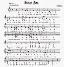 Mochtar menciptakan lebih dari 100 lagu dalam masa hidupnya. Not Lagu Ibu Guru Kami Ciptaan Mochtar Embut Siswapelajar Com