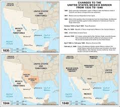 How The Border Between The United States And Mexico Was Established Mexico Mexico Map Coahuila