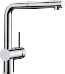 Simply so, where are blanco faucets manufactured? Blanco 526365 Single Lever Pull Out Kitchen Faucet With 1 5 Gpm Flow Rate Dual Selectable Patterns 160 Swivel Spout Solid Brass Construction Ceramic Disc Cartridge Color Coded Hot And Cold Supply Lines Metal Finish