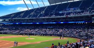 Shaded And Covered Seating At Kauffman Stadium