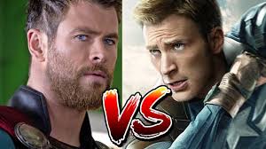 The official cover art for july's thor #15 teases an explosive clash between the god of thunder and captain america. Captain America Vs Thor Which Marvel Avenger Would Win Youtube