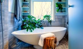 It's not uncommon to see houseplants in the kitchen, living room, or bedroom. 12 Creative Ways To Use Plants In The Bathroom