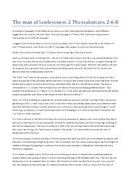 These are people who despise and defy the law. Pdf The Man Of Lawlessness 2 Thessalonians 2 6 8 Iver Larsen Academia Edu