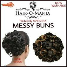 If you have shorter hair, you can also section half your hair up into a top knot. Messy Buns Messy Hair Buns Manufacturer From Mumbai
