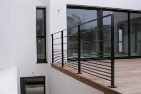 Garde Corps D Exterieur En Metal A Panneaux En Verre Cabourg Escalier Design 14 Escalier Design Garde Corps Exterieur Garde Corps