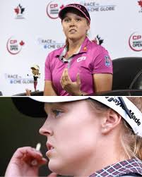 Wishing Brooke Henderson a great golf season and happy new year