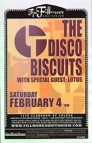 Original Concert Poster For Disco Biscuits And Lotus At The Fillmore In Denver Co 11 X 17 Inches On Thin Glossy Paper