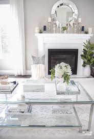 5 Elegant Summer Mantel Decor Ideas Setting For Four In 2020 Summer Mantel Fireplace Mantel Decor Mantel Decorations