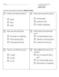 Journeys First Grade Weekly Assessment Unit 1 Rla Tests Lessons 1 5 Journeys First Grade First Grade Lessons First Grade