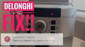 Espresso machine delonghi magnifica troubleshooting insert infuser. De Longhi How To Reset The Infuser Magnifica S Ecam22 110 Youtube
