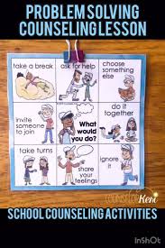 Problem Solving Classroom Guidance Lesson I Can Solve Problems Problem Solving Activities Problem Solving Counseling Activities