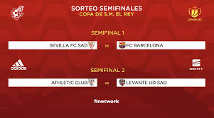 ¡¡no llega luuk de jong a conectar el remate!! Semifinales De La Copa Del Rey 2020 2021 Cruces Emparejamientos Partidos Horarios Fechas Cuando Es La Ida Y La Vuelta Goal Com