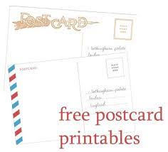 How to make an id card. Make Do Send Printable Postcards From Martha Stewart Printable Postcards Postcard Template Free Free Postcards