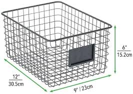 Grillage fin pour garde manger. Panier Rangement Compact Et Polyvalent Panier De Rangement Pour La Cuisine Et Le Garde Manger Couleur Bronze Mdesign Panier En Metal Casiers Et Supports Organiseurs De Placards Ampliarambientes Com Br