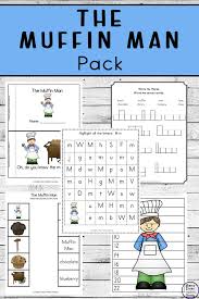 Printables include alphabet, numbers, shapes, fine motor and lots of holiday fun. The Muffin Man Printable Pack Simple Living Creative Learning