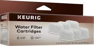 Not compatible with keurig® mini plus or rivo® brewing systems. Keurig Water Filter Refill Cartridges 6 Pack Gray 5000052720 Best Buy