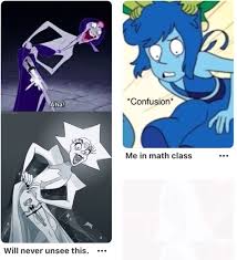 I Don T See How There Should Be Confusion White Diamond Is Yzma Steven Universe Memes Steven Universe Fanart Steven Universe Characters