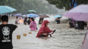 A damaged bridge following heavy rains which caused severe flooding in gongyi in china's central henan province on july 21, 2021 zhengzhou, the provincial capital of 12 million people, is one of. 5bcvee1yzo3anm