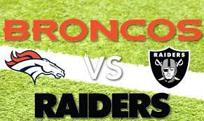Here's all the info you need to know on how to watch, listen or stream the game. Game Day Info Denver Broncos Vs Oakland Raiders Week 4 Denverfan
