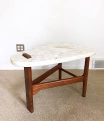 Harvey Probber Terrazzo Walnut End Table Mid Century Etsy Walnut Coffee Table Modern End Tables Table