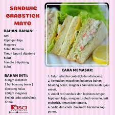 Inilah cara untuk membuat resep menu sahur roti sandwich dan susu yang sehat selama. Juicyhouz Koleksi Resepi Sandwich Facebook