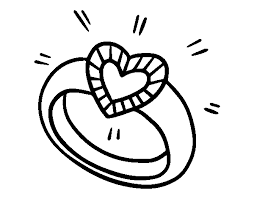 New users enjoy 60% off. Diamond Ring With Heart Coloring Page Coloringcrew Com