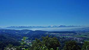sicht vom uetliberg ins sauliamt zurich sicht impressionen