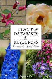 Choose from a wide range of freshest flower bouquets, mixed flowers bouquets. Online Plant Databases Canada United States Empress Of Dirt Plant Database Making Plant Pots Trees To Plant