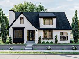 050h 0342 European Two Story House Plan Brick Exterior House Cottage House Plans Modern Farmhouse Plans