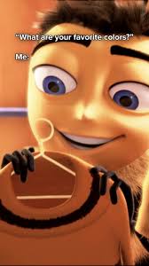 Some call it repetitive—I call it a signature look. #BeeMovie