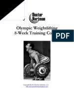 Novice lifters should start out benching two or three times per week, while many intermediates respond well to benching three or four times per week. 12 Week Olympic Weightlifting Program Kettlebell Athletic Sports