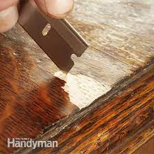 How To Refinish Furniture Refinishing Furniture Wood Repair Furniture Projects