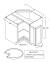 Pull Out Corner Base Cabinet