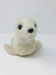 Dakin Vintage 1976 9 Seal Plush White Sea Lion Stuffed Animal Euc Ebay Sea Lion White Stuffed Animal White Sea