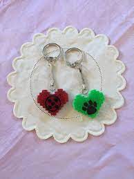 Ladybug And Chat Cat Noir Miraculous Charm Keychains Pair Mariquitas Ladybug Y Cat Noir Regalos