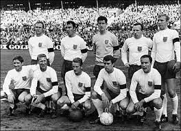 England Football Team Versus Denmark Copenhagen 3rd July 1966 Friendly Won 2 0 Jack Charlton 44min George East England Football Team Soccer Team World Cup