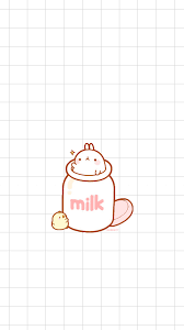 See more ideas about club outfits, club design, club hairstyles. M I L K Y Grid Molang Iphone Wallpapers Made By Me