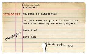It would be great to use for a slide show for library card sign up month! Library Card Generator Kimbooktu Com
