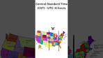 Six Time Zones of USA #facts #topbrain #socialscience ...