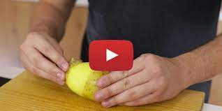 You Ve Been Peeling Potatoes Wrong This Whole Time Peeling Potatoes How To Peel Garlic Potatoes
