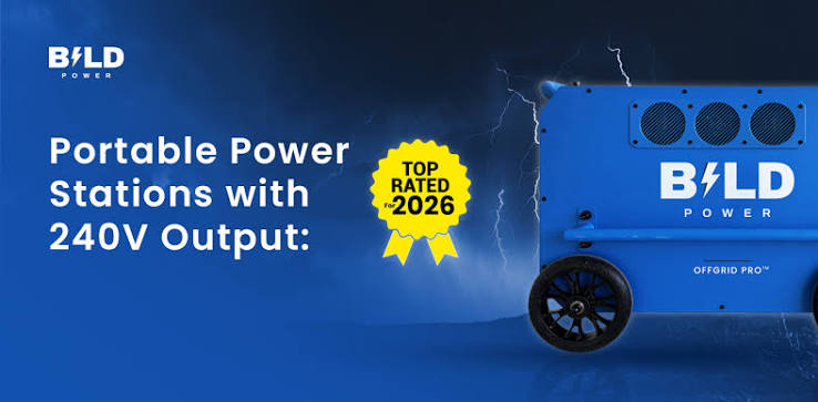 Portable Power Stations with 240V Output: Top Rated for 2026 - Bild Power