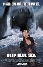 Watch Deep Blue Sea Online Free 1999 Putlocker Deep Blue Sea Movie Blue Sea Movie Deep Blue Sea 1999