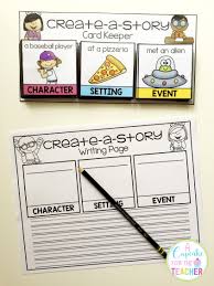 Inspire Your Students And Cure Writer S Block With Tons Of Possible Story Combinatio Character Trait Worksheets Preschool Math Worksheets Character And Setting