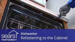 Use promo code youtube to save 10% on searspartsdirect.com.this video from sears partsdirect shows you what to do if your dishwasher is tilting forward out. Dishwasher Tilting Forward Refastening To The Cabinet Youtube
