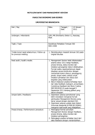 File notula rapat sudah saya sediakan dalam bentuk doc/ m word, supaya bapak ibu mudah dalam mengedit filenya Notulen Rapat Dan Management Review Feb Ub