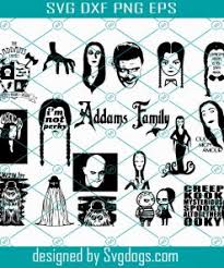 Free Free 212 Silhouette Addams Family Svg SVG PNG EPS DXF File